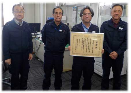 災害対応にあたった管理技術者と担当技術者の皆さん